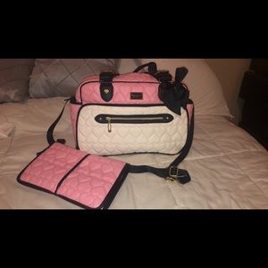 Betsey Johnson diaper bag